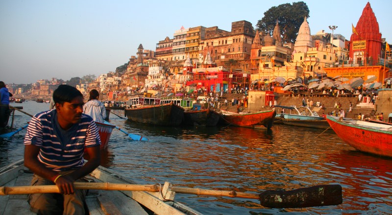 The Ganges at dawn